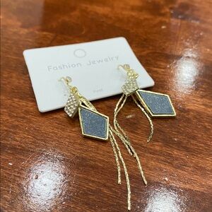 Gold Dangle Earrings